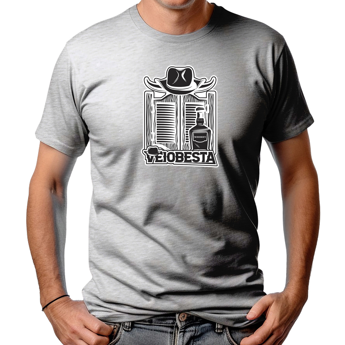 CAMISETA MASCULINA PORTA BANGUE-BANGUE