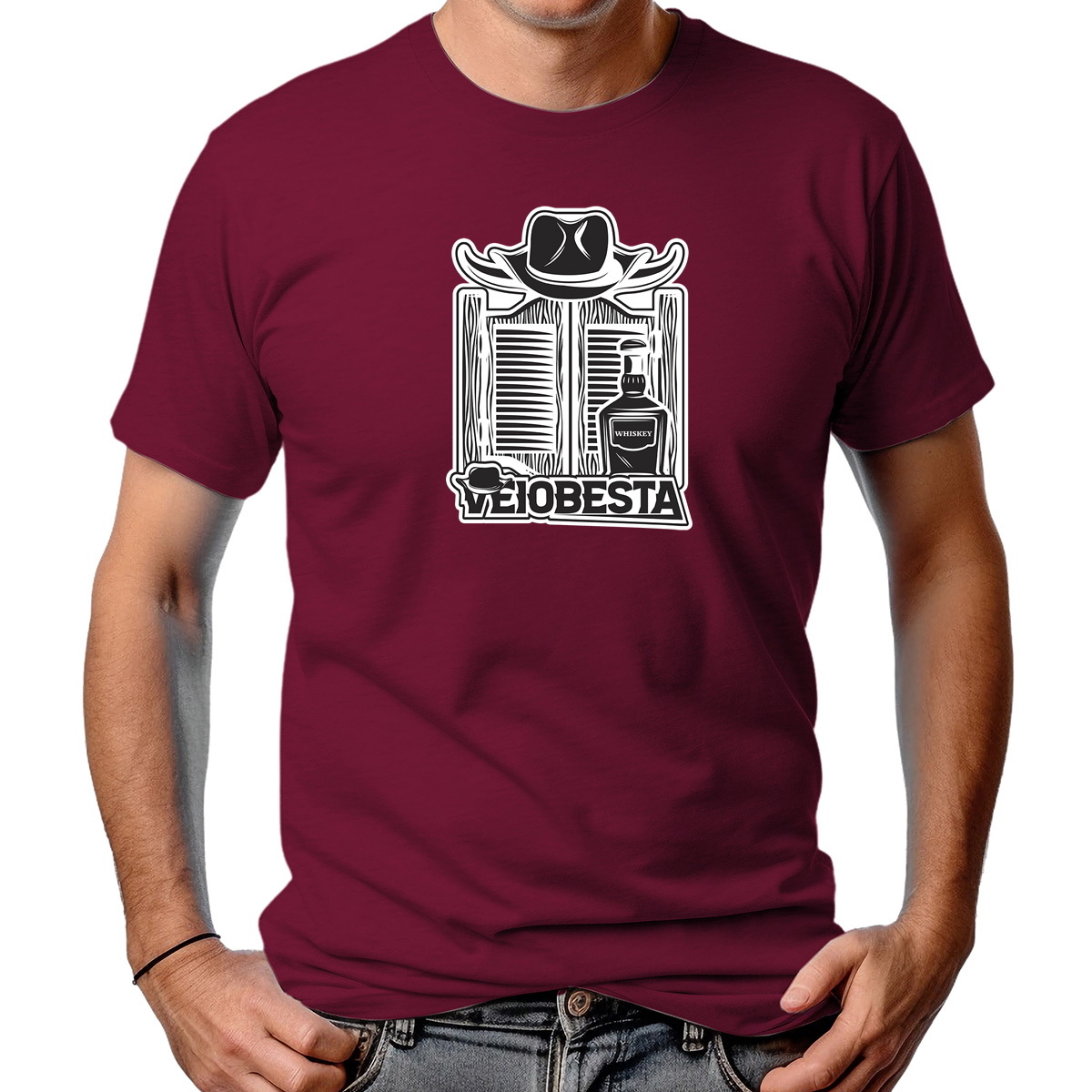 CAMISETA MASCULINA PORTA BANGUE-BANGUE