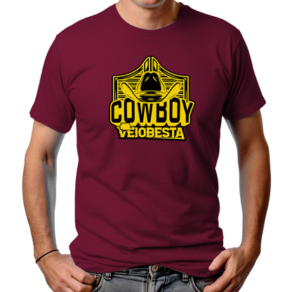 CAMISETA MASCULINA VEIOBESTA COWBOY