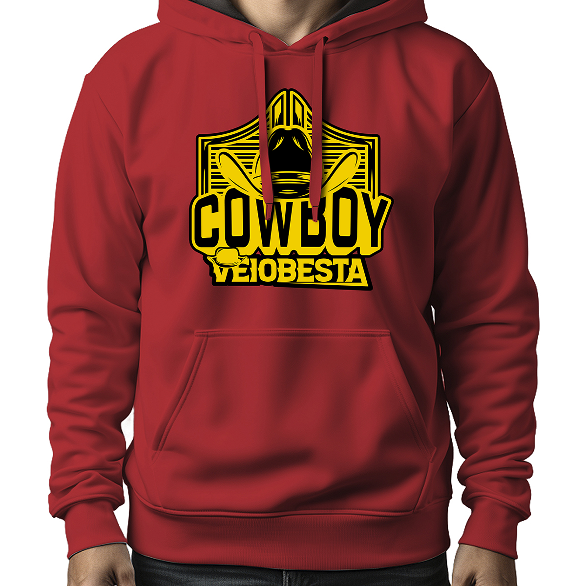 MOLETOM MASCULINO VEIOBESTA COWBOY