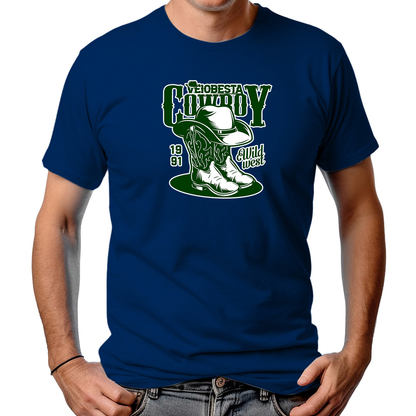 CAMISETA MASCULINA VEIOBESTA 1991 WILD WEST