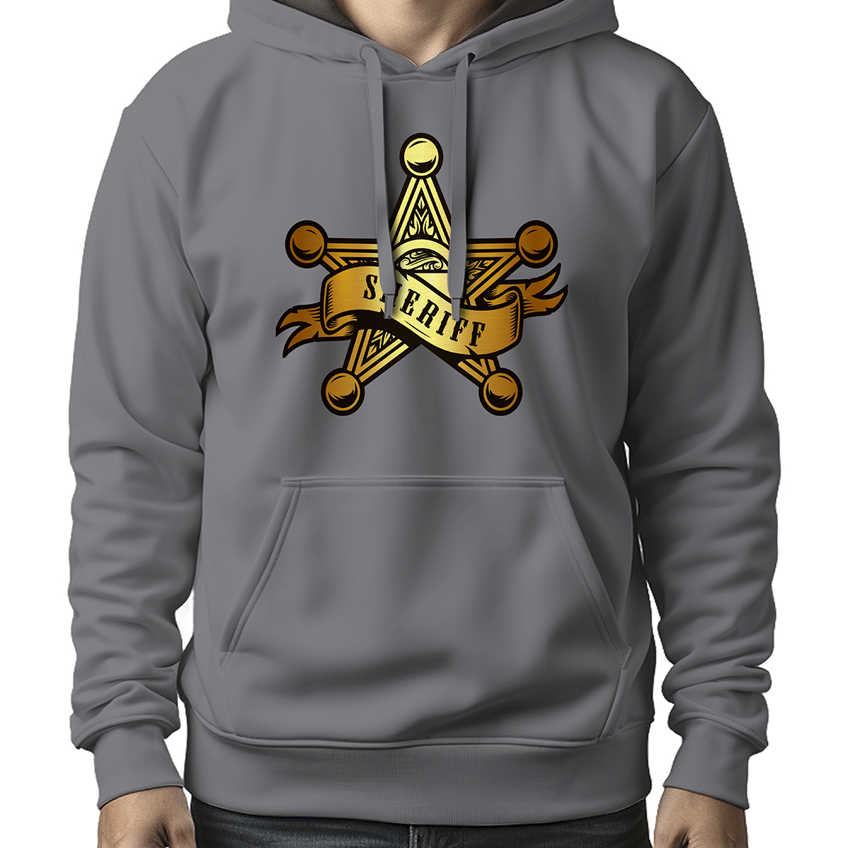MOLETOM MASCULINO SHERIFF STAR
