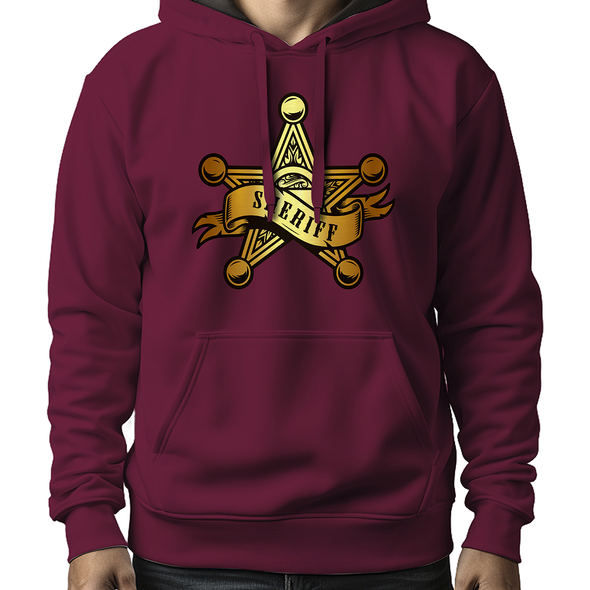 MOLETOM MASCULINO SHERIFF STAR