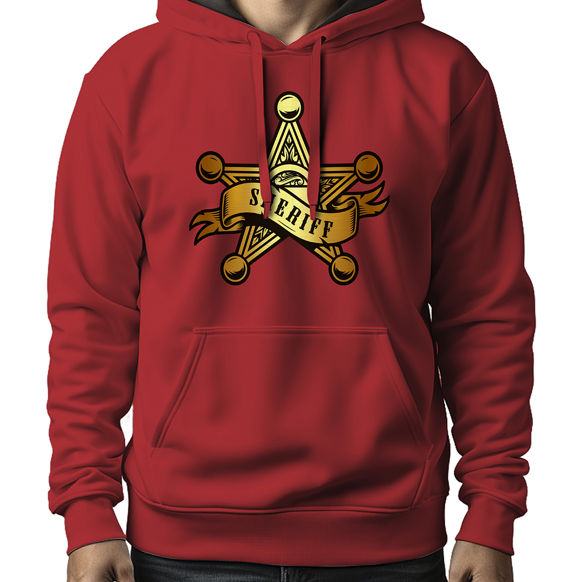 MOLETOM MASCULINO SHERIFF STAR