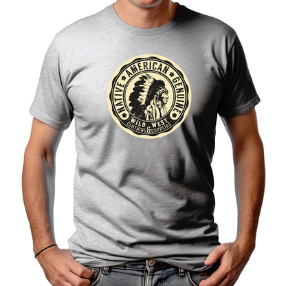 CAMISETA MASCULINA NATIVE AMERICAN GENUINE