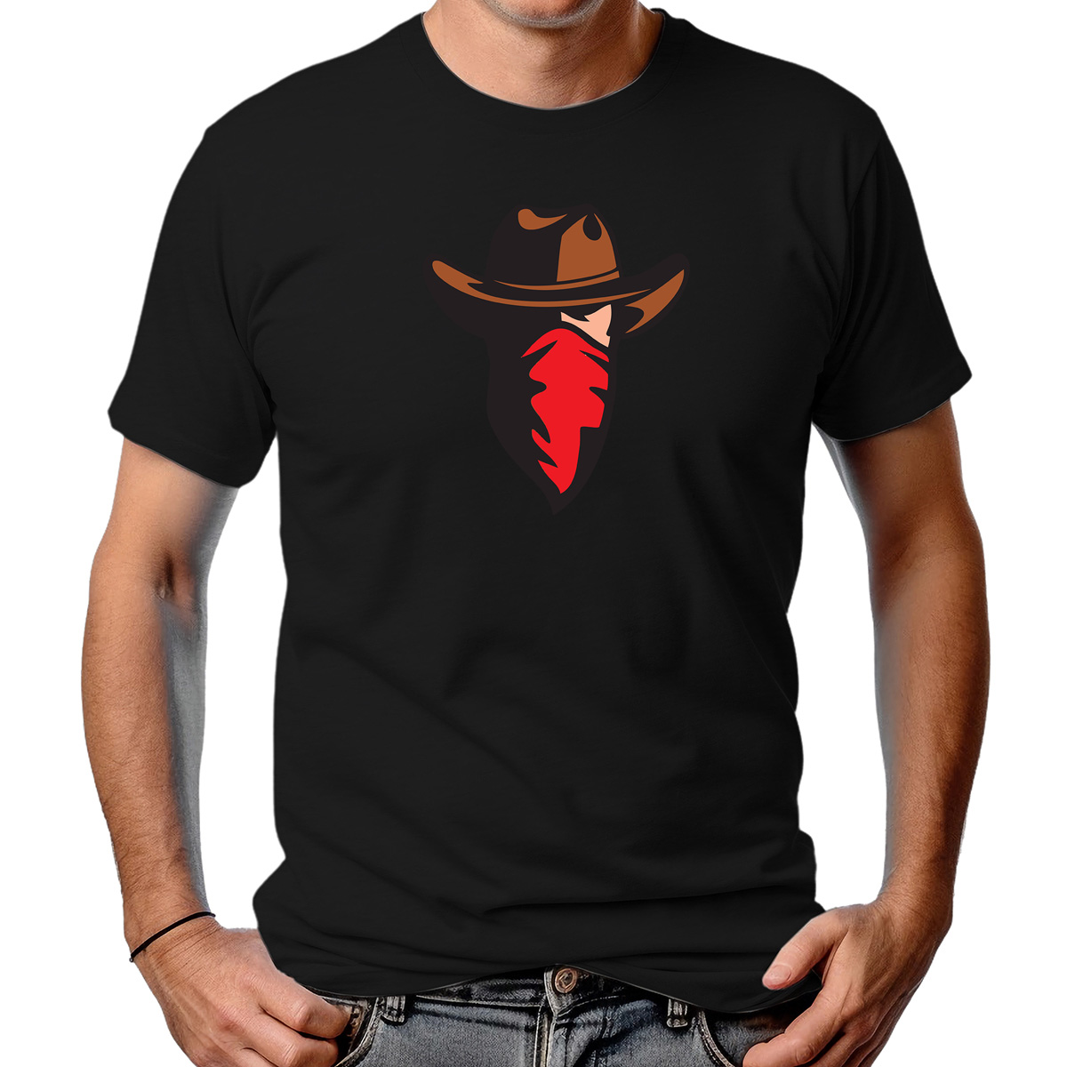 CAMISETA MASCULINA BANDIT W/ MASK