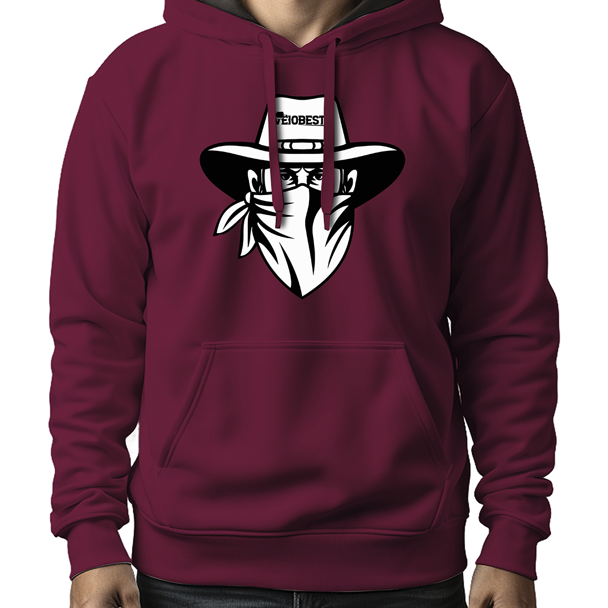 MOLETOM MASCULINO BANDIT W/ MASK 2