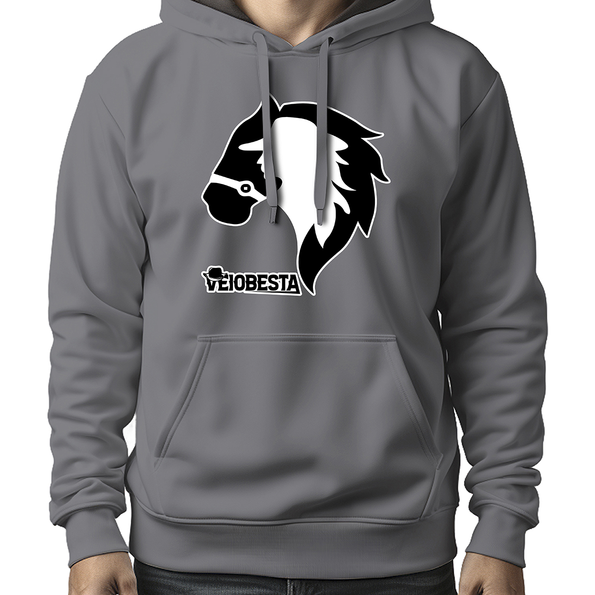 MOLETOM MASCULINO HORSE CREST