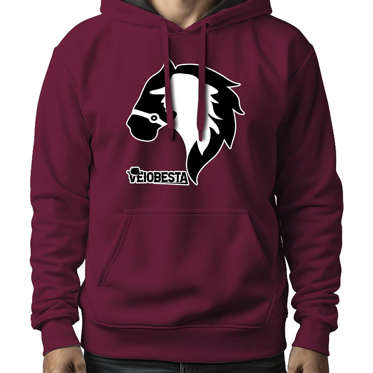 MOLETOM MASCULINO HORSE CREST