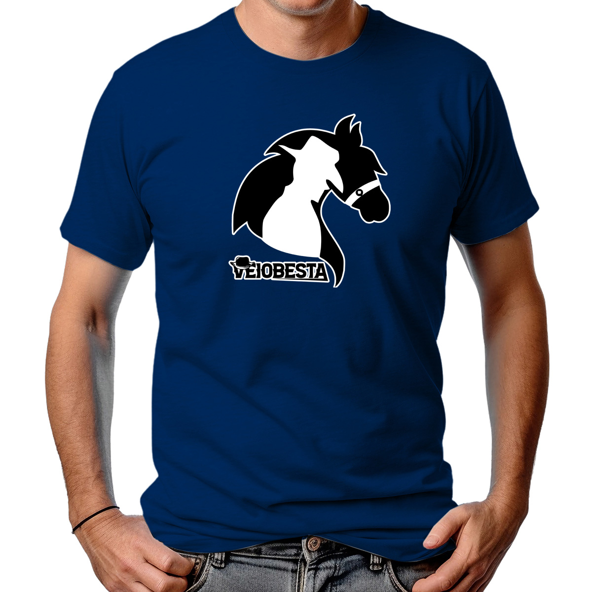CAMISETA MASCULINA HORSE CREST 2