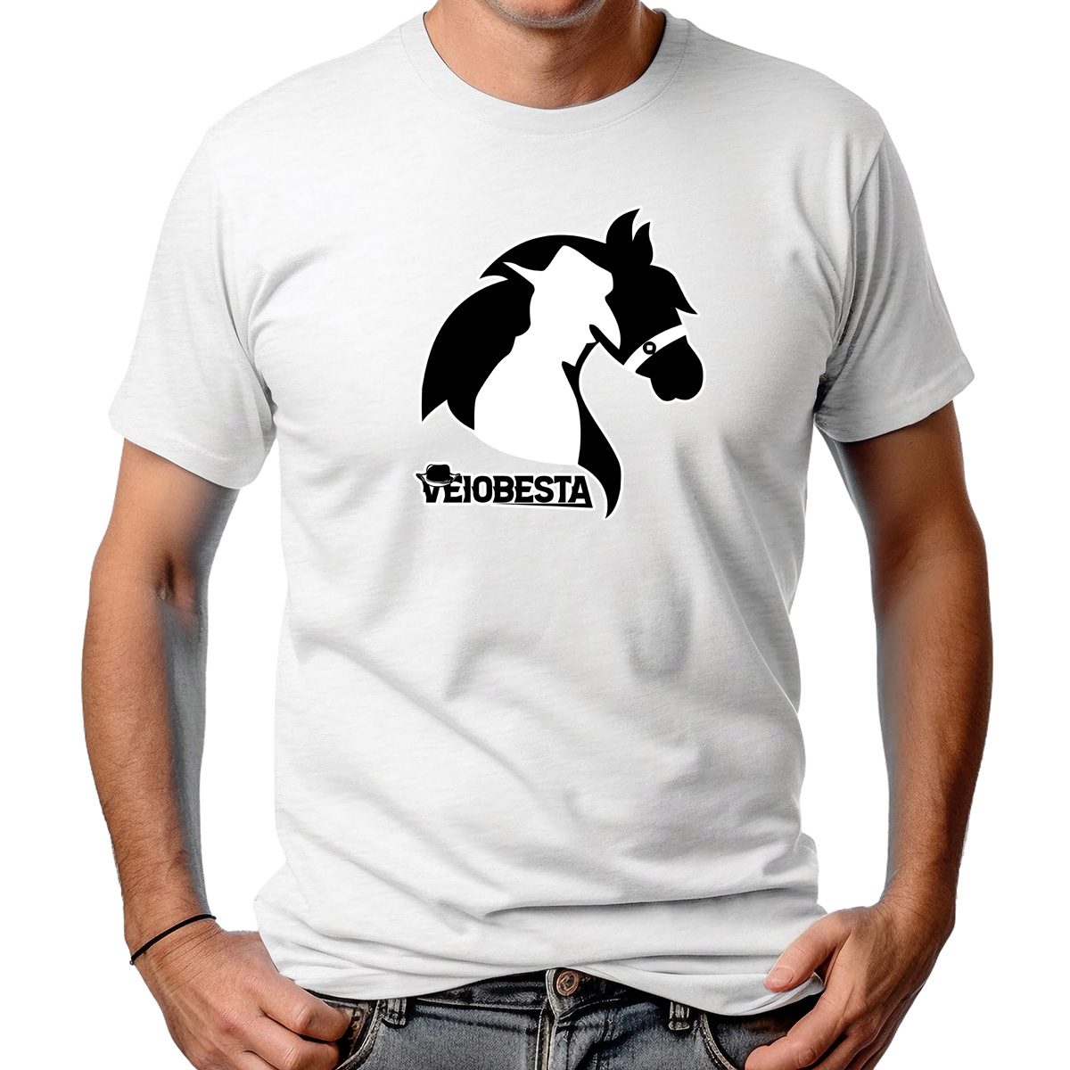 CAMISETA MASCULINA HORSE CREST 2