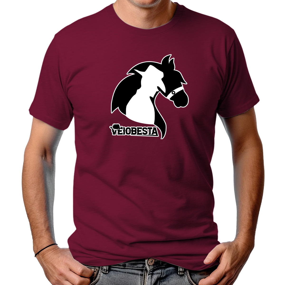 CAMISETA MASCULINA HORSE CREST 2