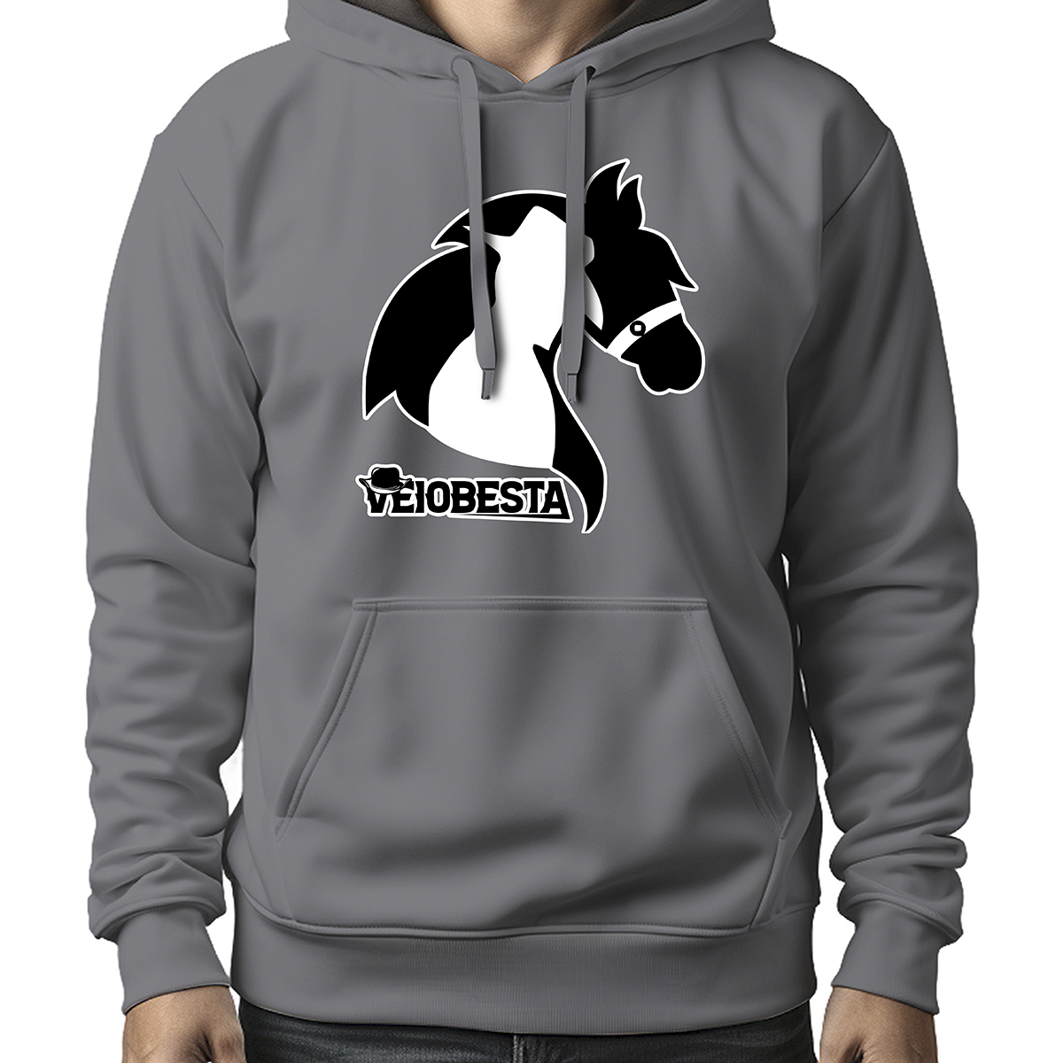 MOLETOM MASCULINO HORSE CREST