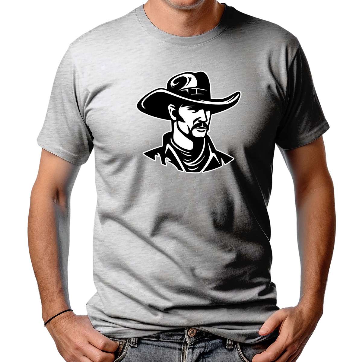 CAMISETA MASCULINA OLD WEST COWBOY 2