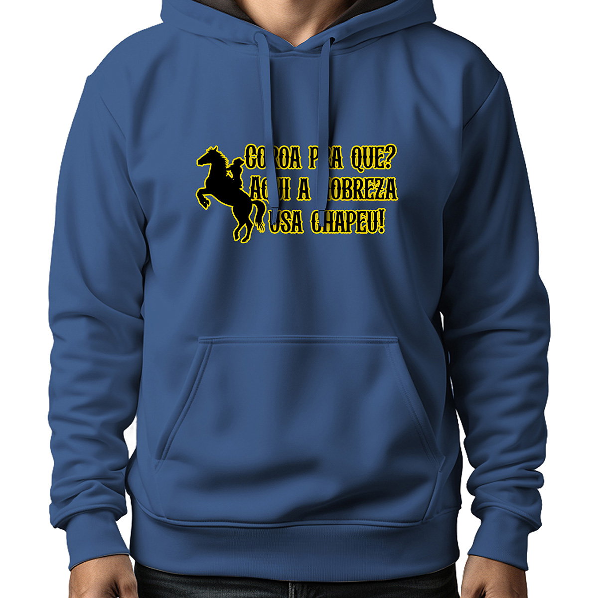 MOLETOM MASCULINO CORDA PRA QUE?