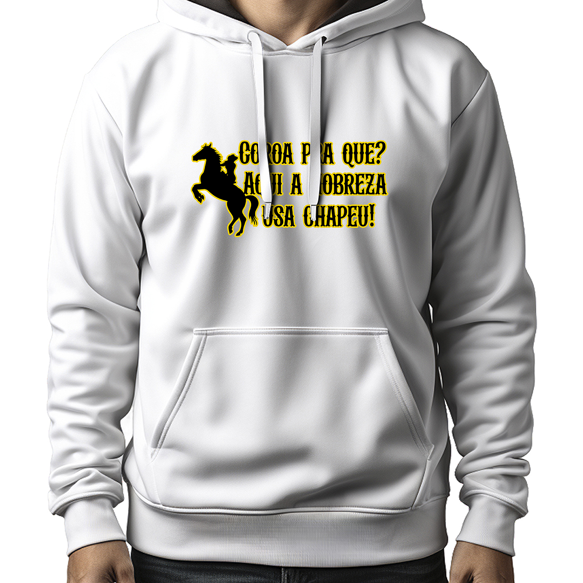 MOLETOM MASCULINO CORDA PRA QUE?