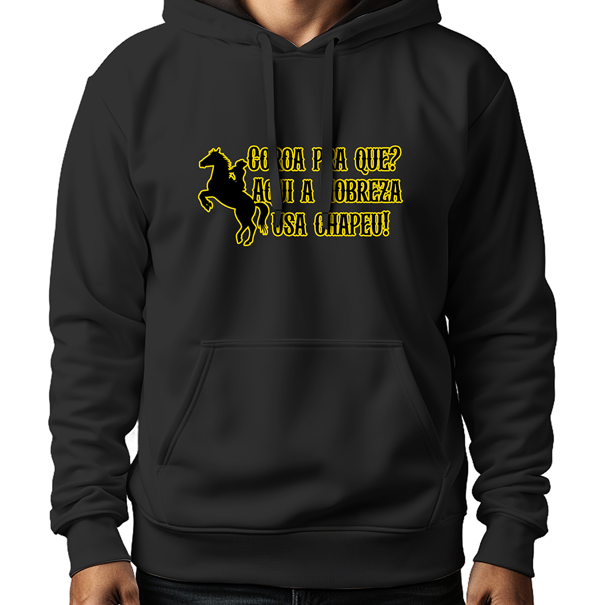 MOLETOM MASCULINO CORDA PRA QUE?
