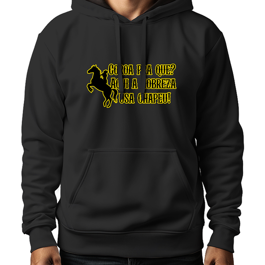 MOLETOM MASCULINO CORDA PRA QUE?