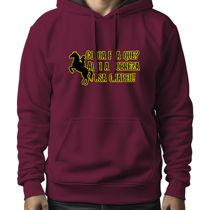 MOLETOM MASCULINO CORDA PRA QUE?