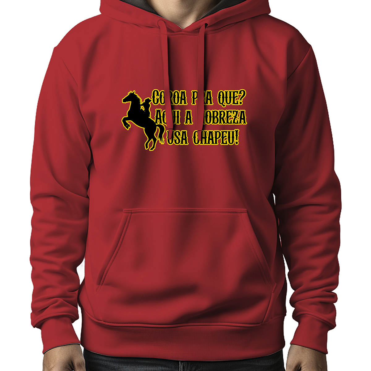 MOLETOM MASCULINO CORDA PRA QUE?