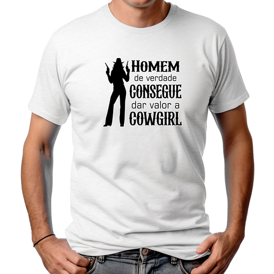 CAMISETA MASCULINA HOMEM DE VERDADE