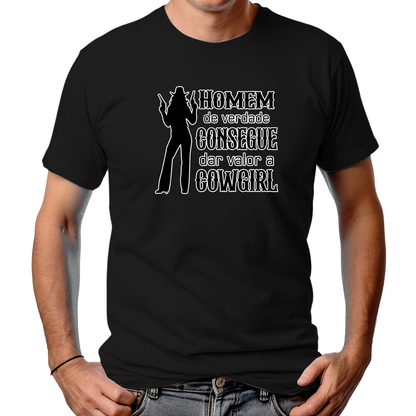 CAMISETA MASCULINA HOMEM DE VERDADE