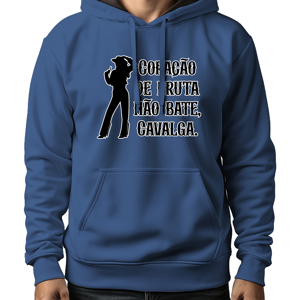 MOLETOM MASCULINO CORAÇÃO DE BRUTA