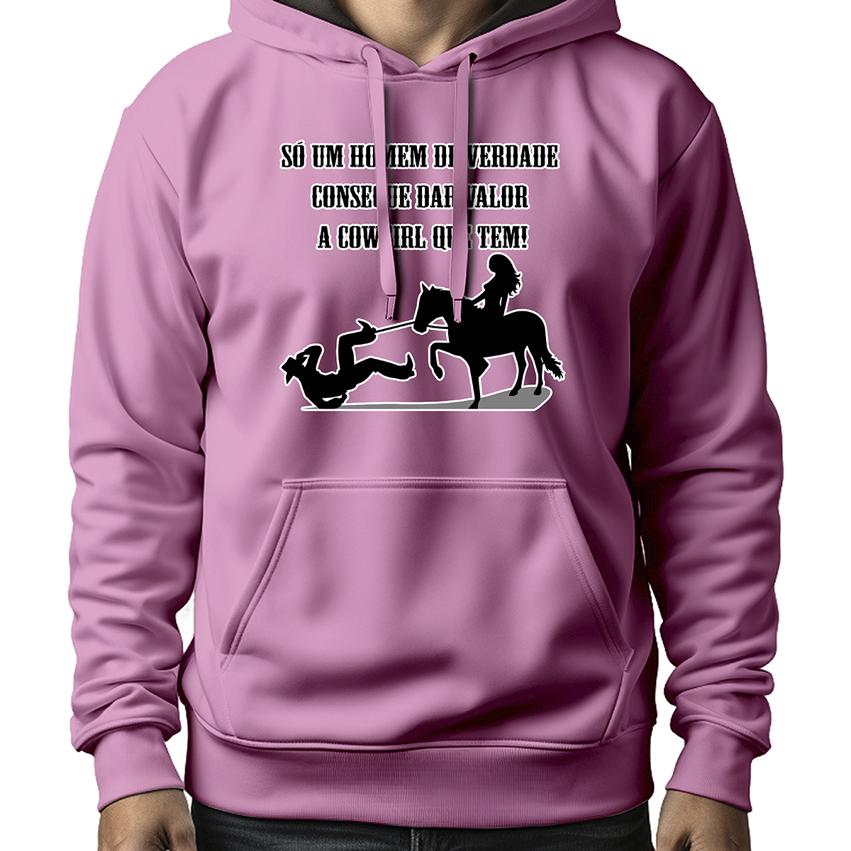 MOLETOM MASCULINO VALOR A COWGIRL