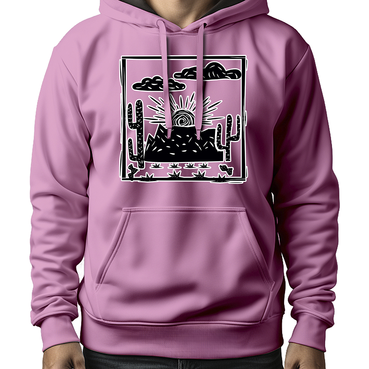 MOLETOM MASCULINO DESERT CACTUS