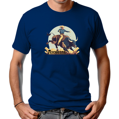 CAMISETA MASCULINA AMERICAN WEST