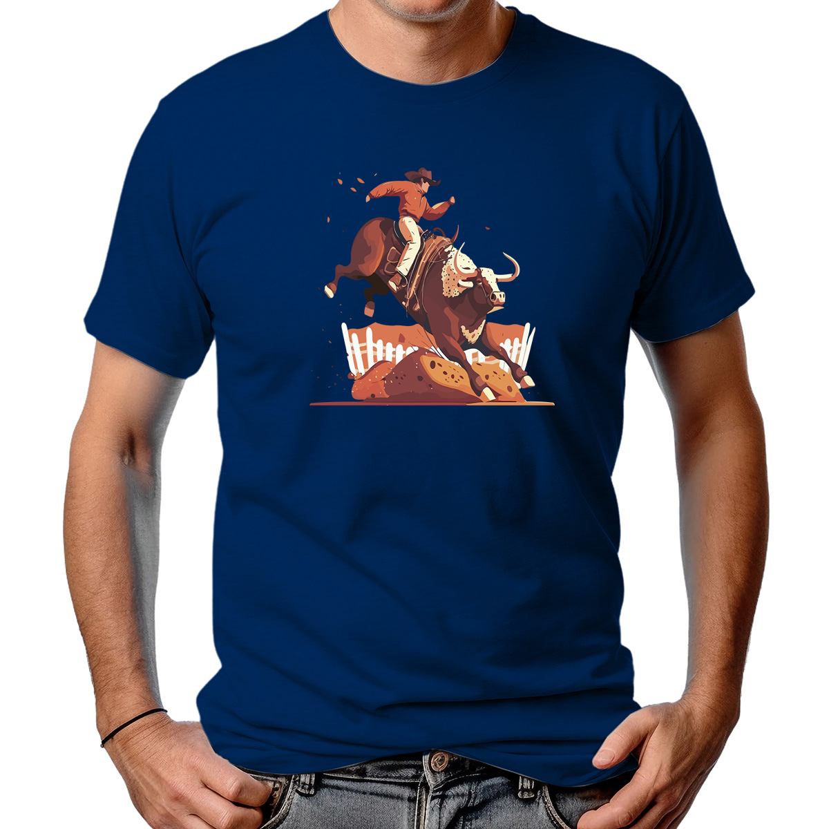 CAMISETA MASCULINA UNTAMED BULL