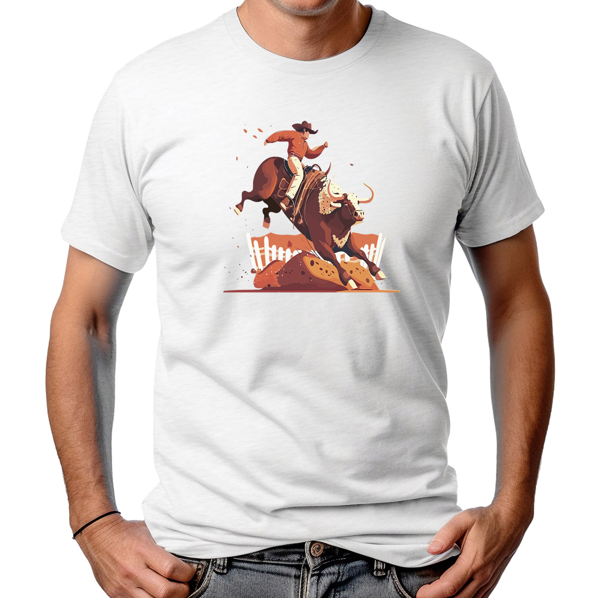 CAMISETA MASCULINA UNTAMED BULL