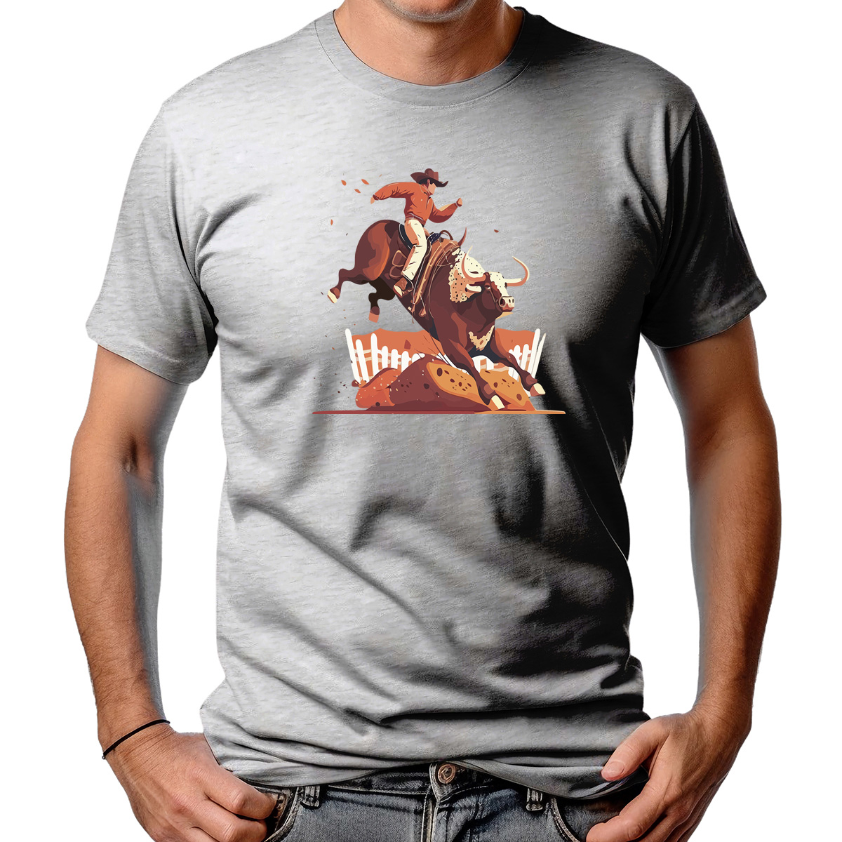 CAMISETA MASCULINA UNTAMED BULL