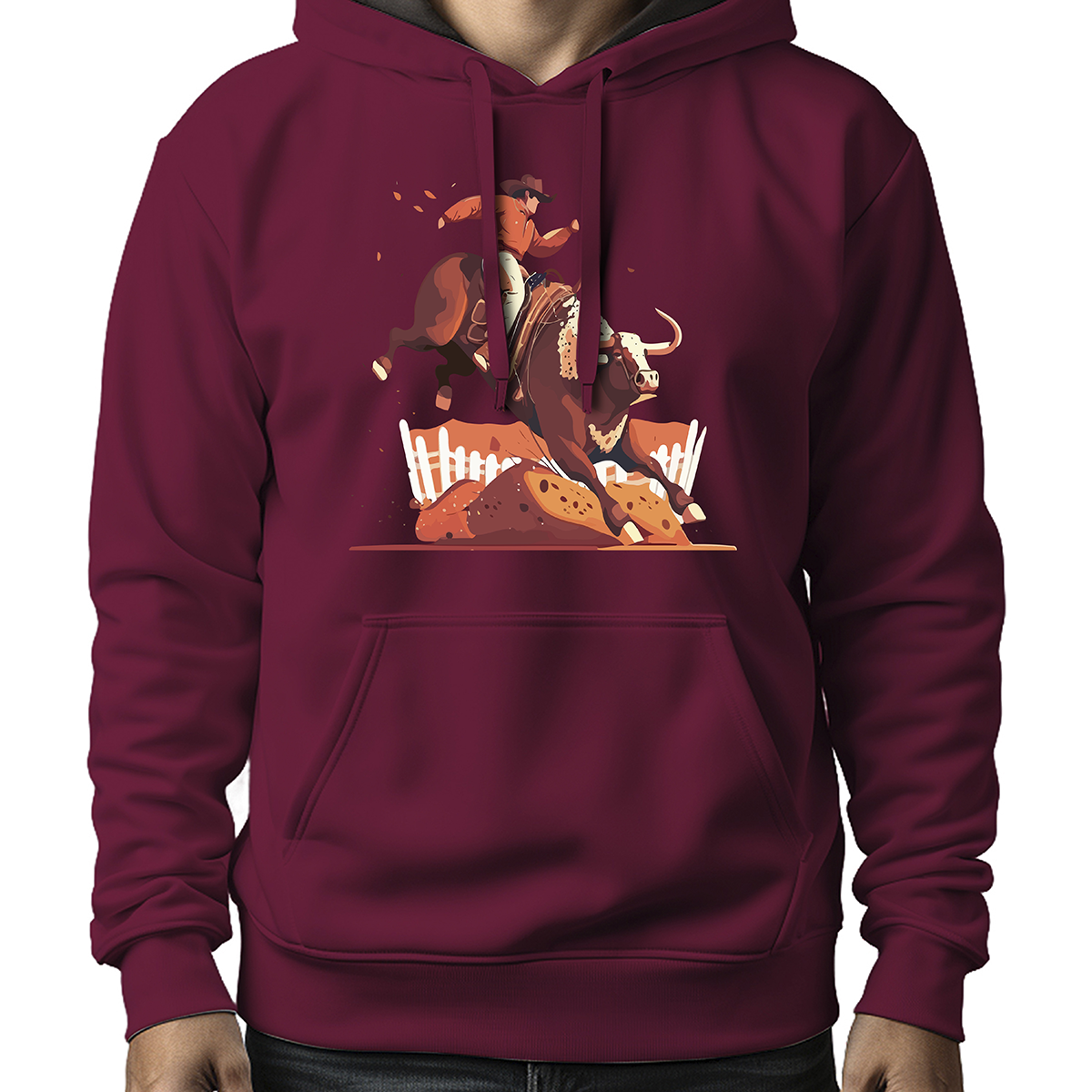 MOLETOM MASCULINO UNTAMED BULL