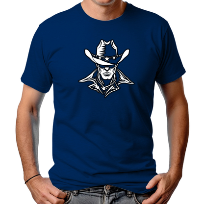 CAMISETA MASCULINA BAD WEST SHERIFF P/B