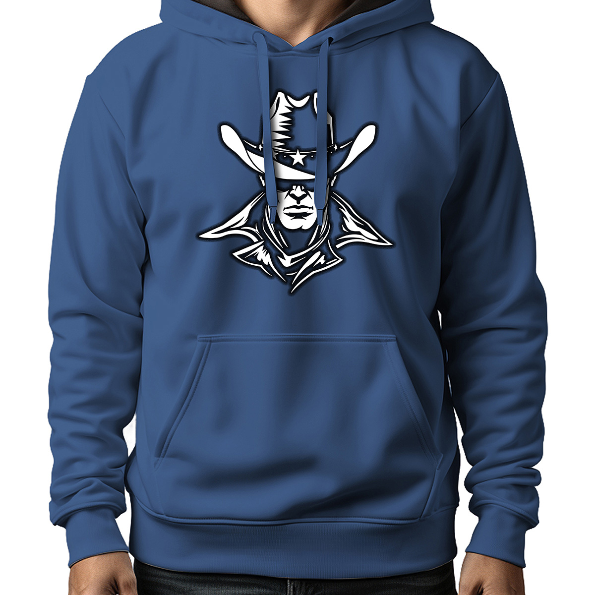 MOLETOM MASCULINO BAD WEST SHERIFF P/B
