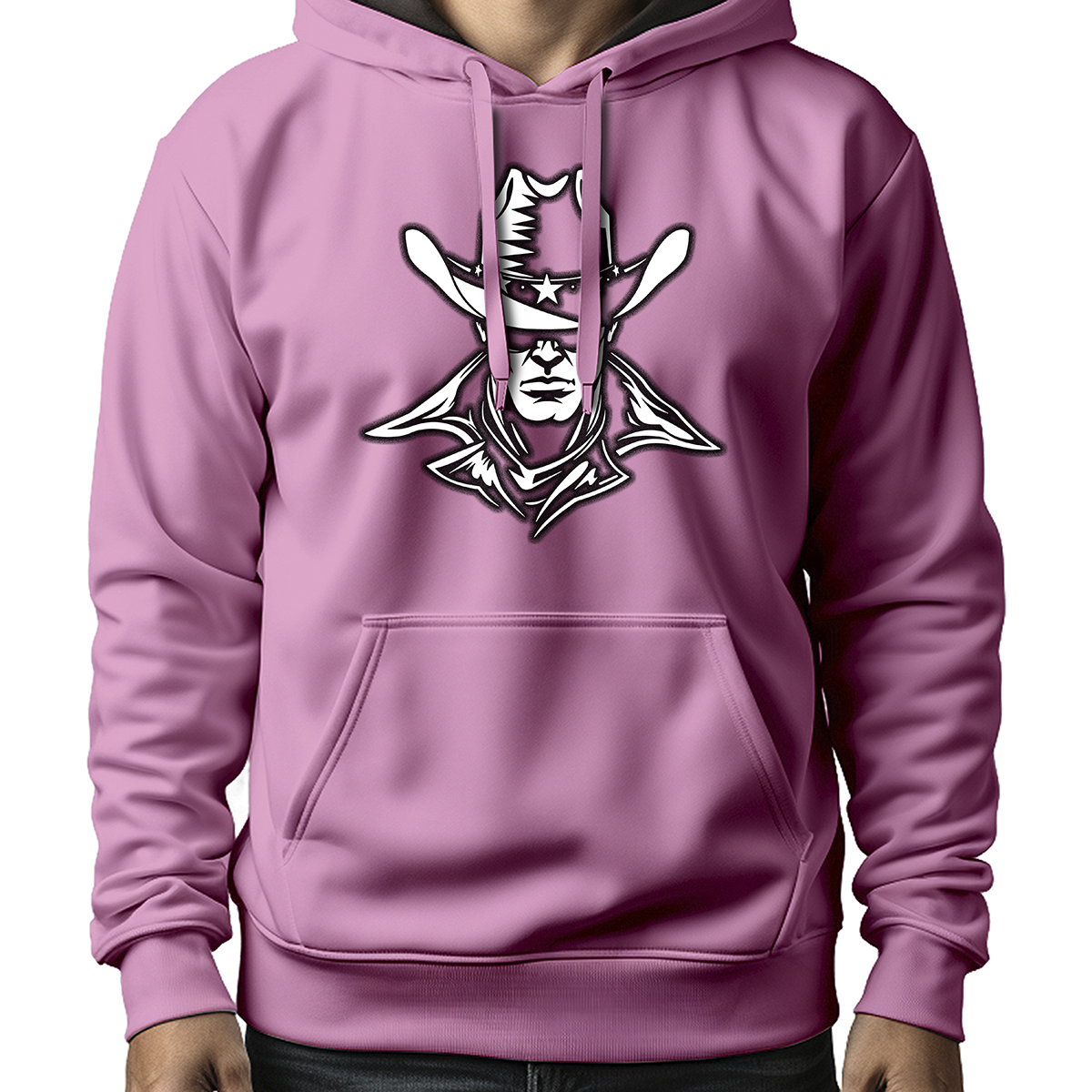 MOLETOM MASCULINO BAD WEST SHERIFF P/B