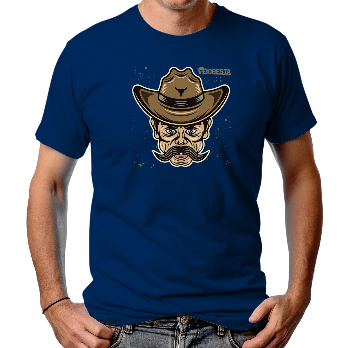 CAMISETA MASCULINA OLD CABALLERO