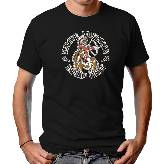 CAMISETA MASCULINA INDIAN CHIEF