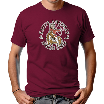 CAMISETA MASCULINA INDIAN CHIEF