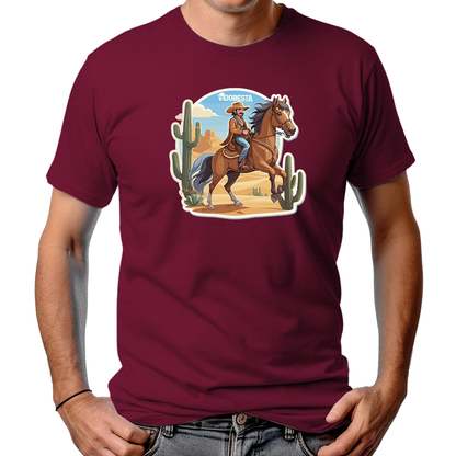 CAMISETA MASCULINA PEÃO RANCHEIRO