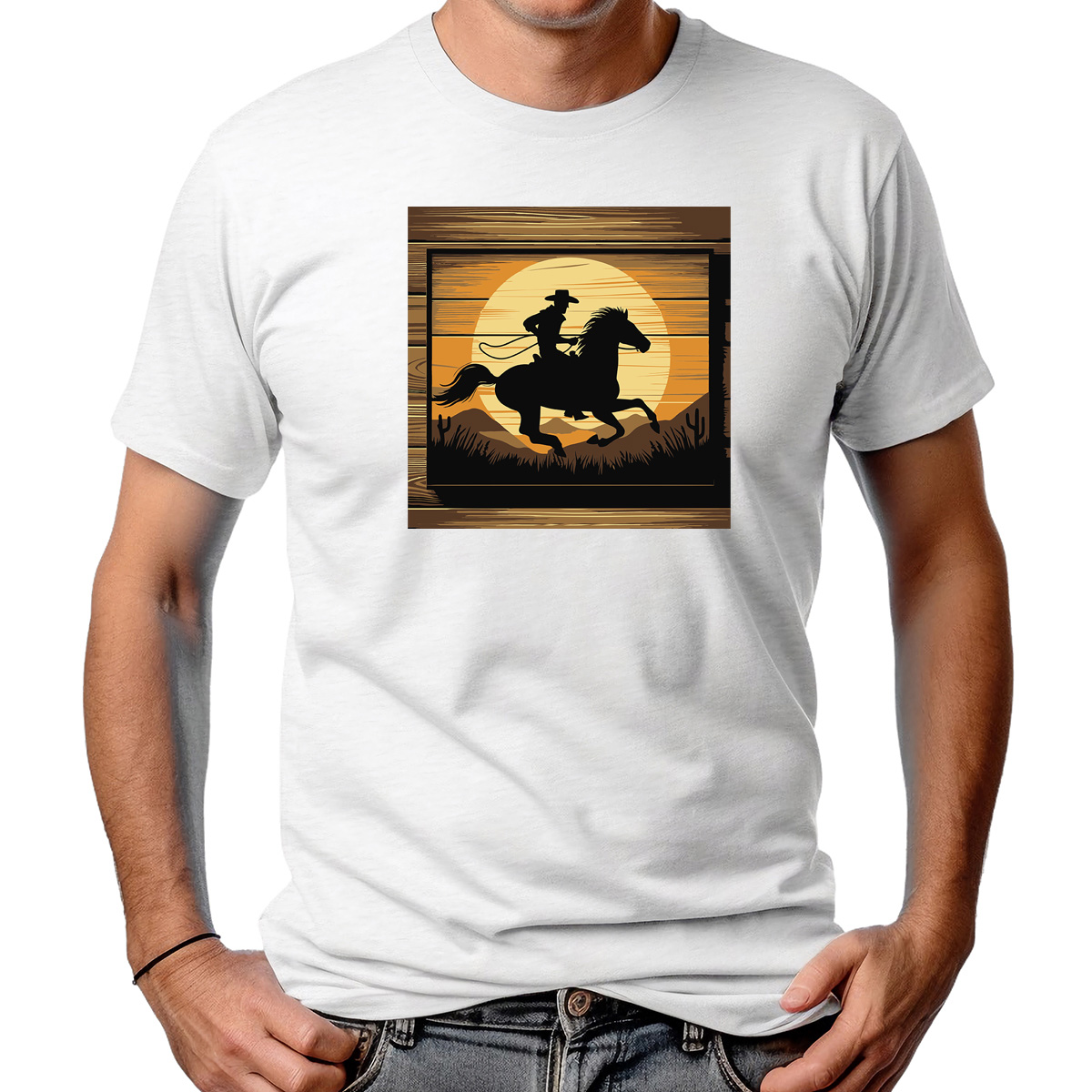 CAMISETA MASCULINA WESTERN FRONTIER 2