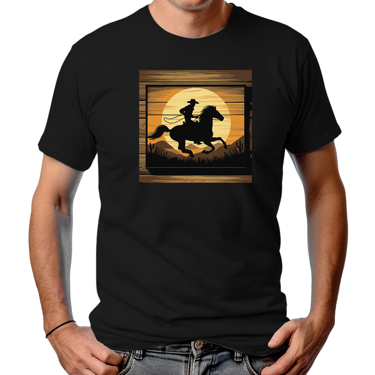 CAMISETA MASCULINA WESTERN FRONTIER 2