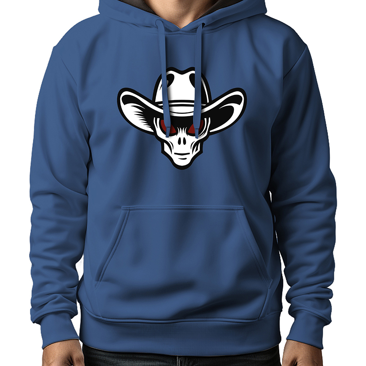 MOLETOM MASCULINO ALIEN SKULL