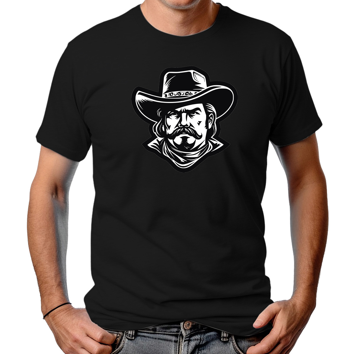 CAMISETA MASCULINA CAPATAZ P/B