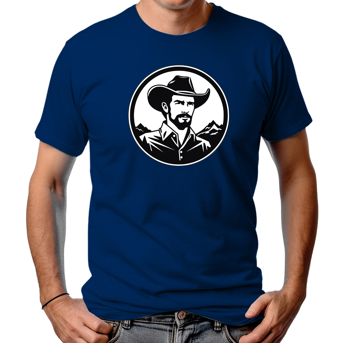 CAMISETA MASCULINA COWBOY RANCHER 2