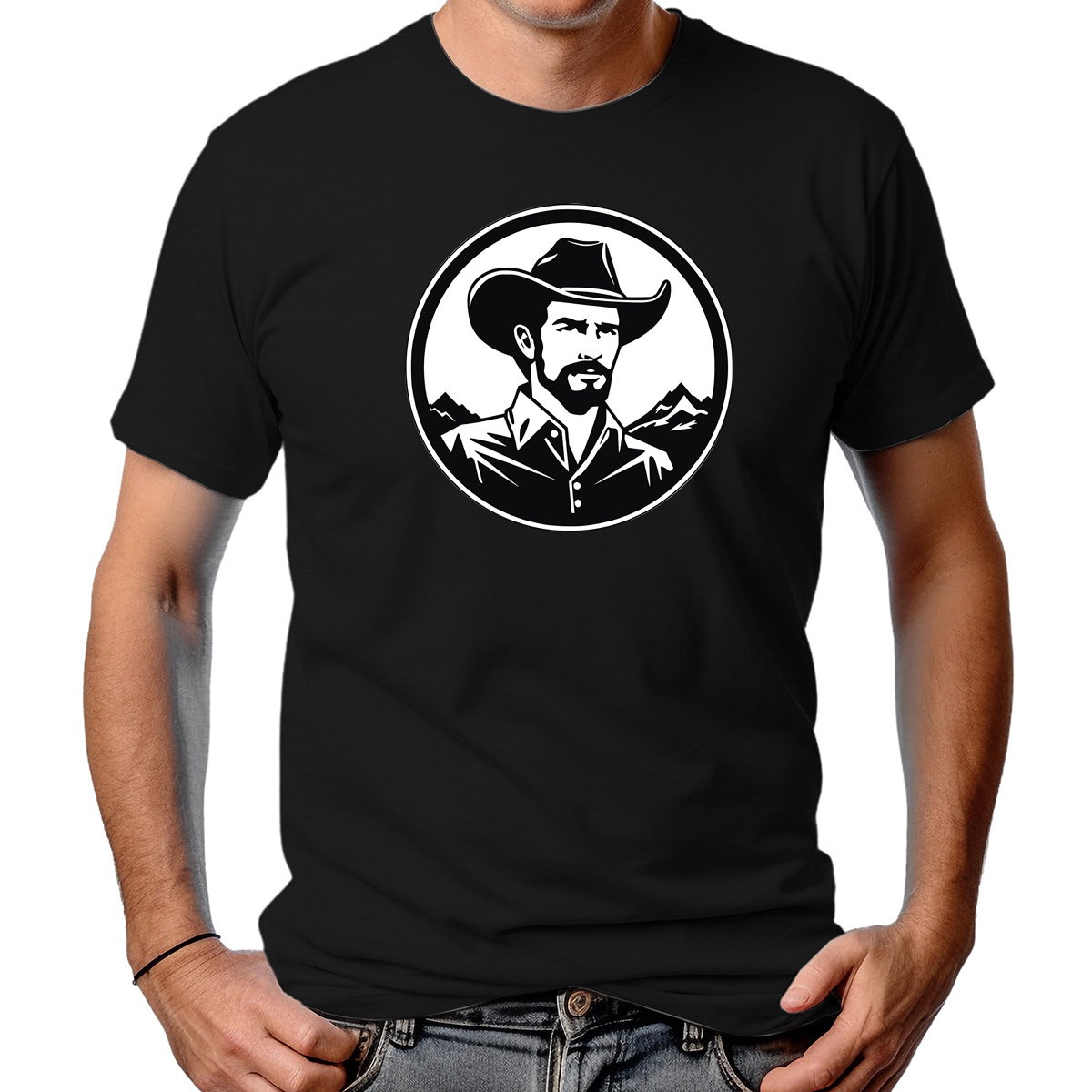 CAMISETA MASCULINA COWBOY RANCHER 2