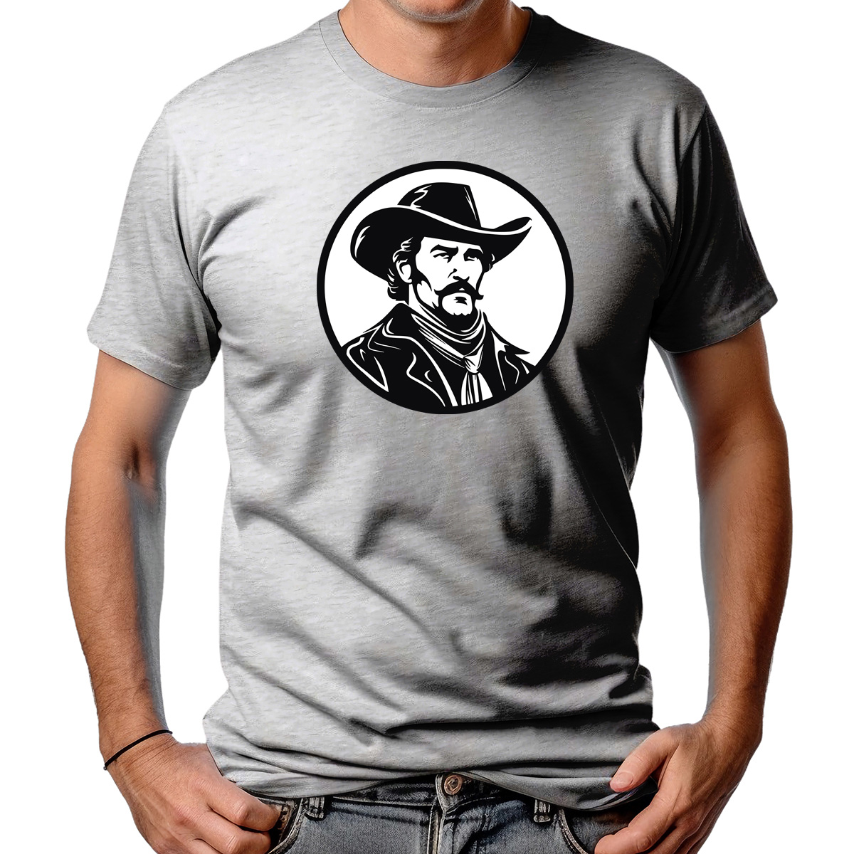 CAMISETA MASCULINA COWBOY TROPEIRO