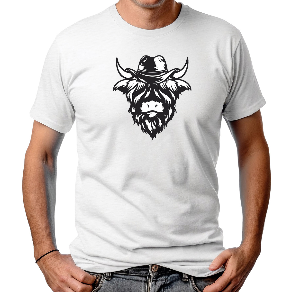 CAMISETA MASCULINA HAIRY BULL