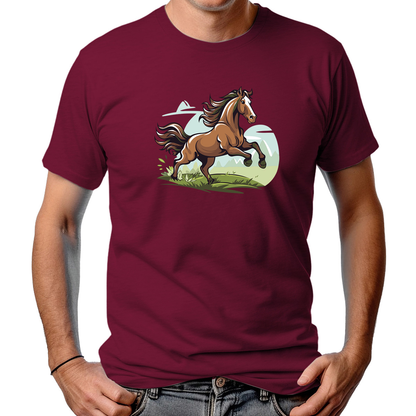 CAMISETA MASCULINA FREE WILD HORSE
